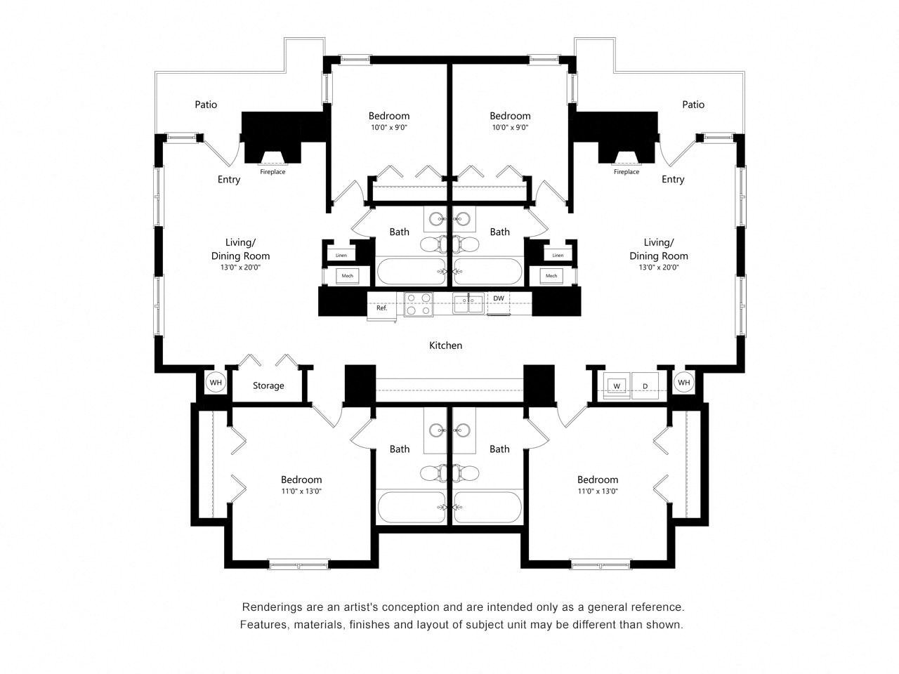 Duplex Fourplex Homes in North Austin, TX The Robinson on Melrose